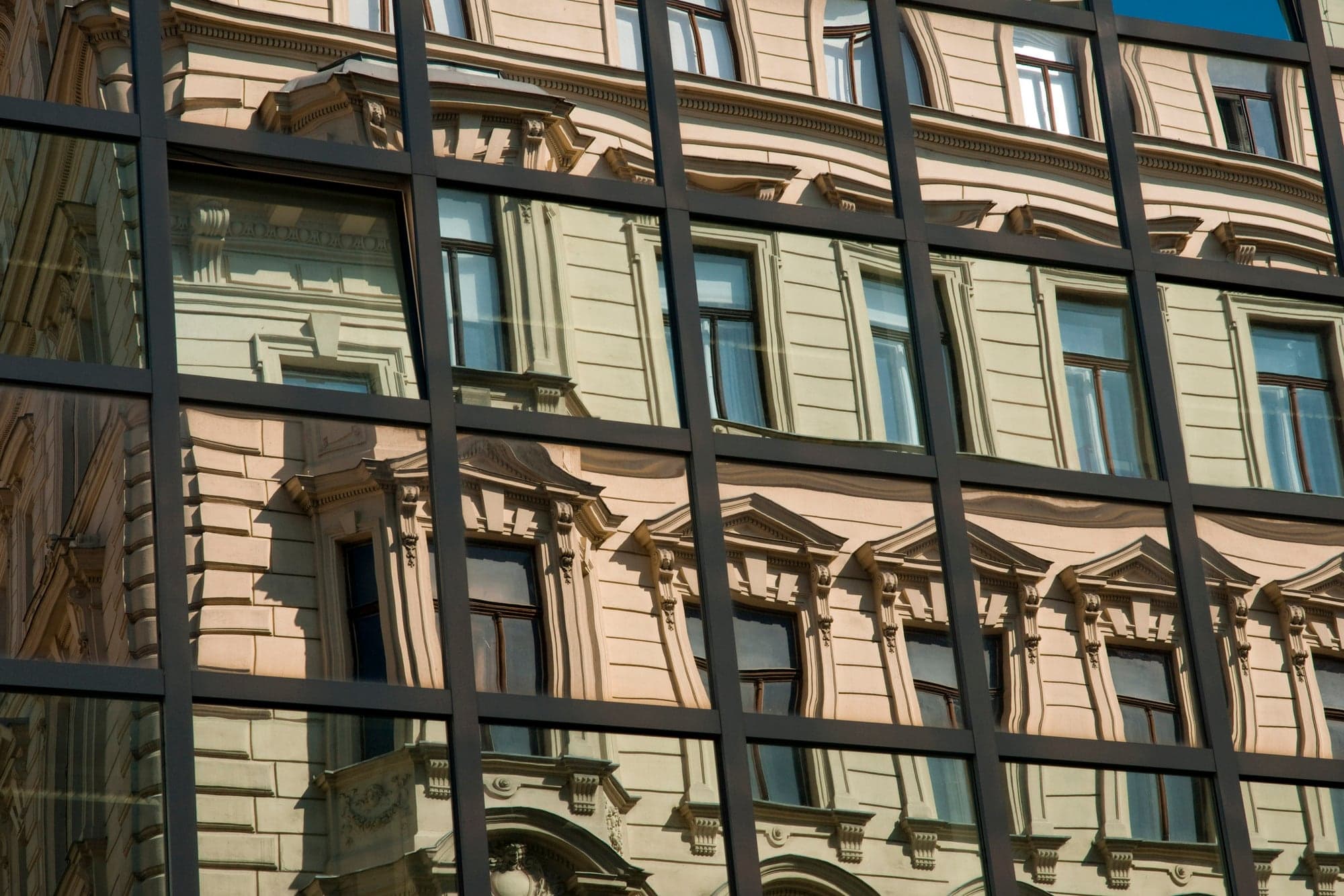 An ornate old building facade