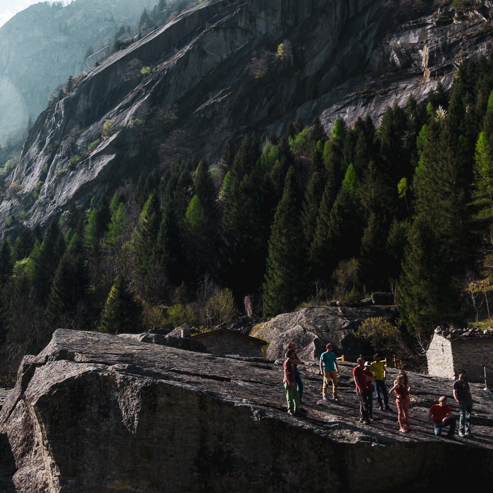 Edelrid Athletes shooting Val di Mello Edelrid Athletes shooting Val di Mello