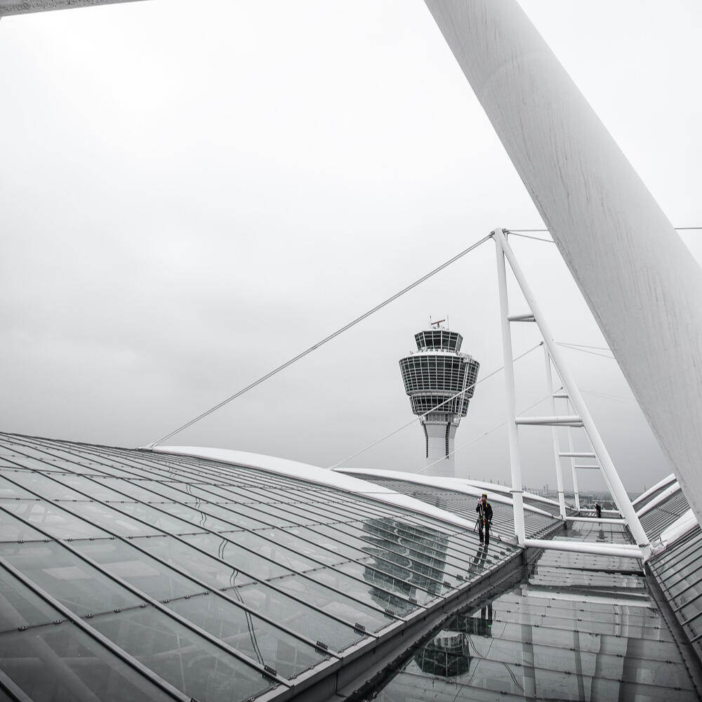 Edelrid — Höhenarbeit, Flughafen München (3)